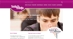 Desktop Screenshot of breinenwelzijn.nl